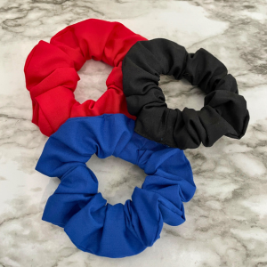 Scrunchies Kit | Blue Scrunchies | Black Scrunchies | Red Scrunchies | Hair Ties